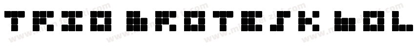 Trio Grotesk Bold字体转换